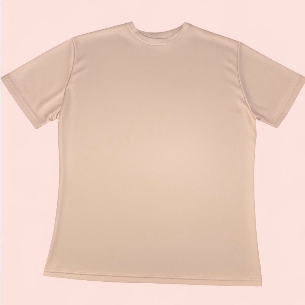 Men’s Apricot Retro Graphic T-Shirt with Cassette Design - Size XL - Picture 2 of 5